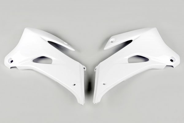 UFO radiator kappen Wit Yamaha WR 250F 2007-2014 & WR 450F 2007-2011