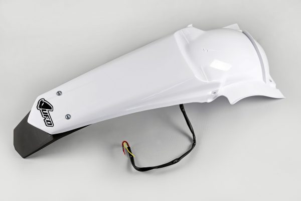 UFO Enduro Led Achterspatbord Wit Yamaha WR 250F 2007-2014 & WR 450F 2007-2015