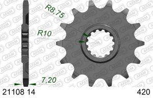 AFAM voortandwiel 14 tands #420 Yamaha YZ 65 2018-