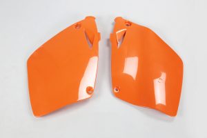 UFO Zijnummerborden Oranje KTM SX 1998-2003 & EXC 2000-2003