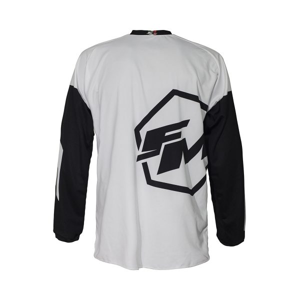 FM Racing Cross shirt Volwassenen X28 X-Pro Zwart / Oranje 2022 collectie - Afbeelding 3