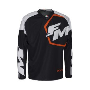 FM Racing Cross shirt Volwassenen X28 X-Pro Zwart / Oranje 2022 collectie
