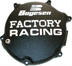 Boyesen Factory Koppelingsdeksel Clutch Cover Kawasaki KX 125 03-07 Zwart-black