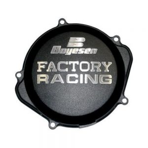 Boyesen Factory Koppelingsdeksel Zwart Yamaha YZ 125 2005- & Fantic XX 125 2021-
