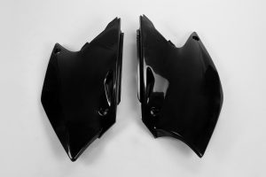 UFO Zijnummerborden Zwart Kawasaki KX 250F 2004-2005