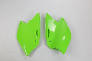 UFO Zijnummerborden Groen Kawasaki KX 250F 2004-2005