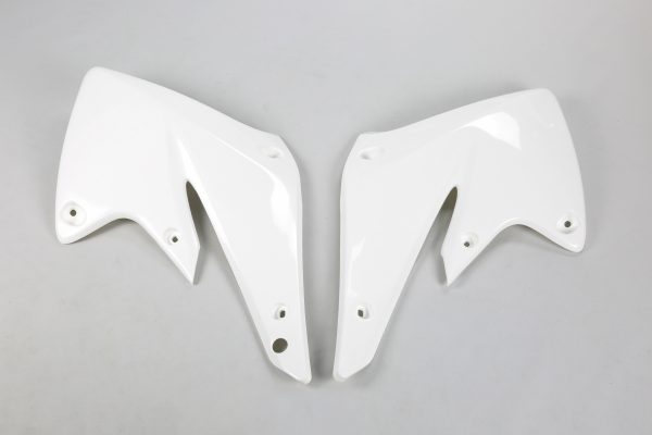 UFO radiator kappen Wit Kawasaki KX 250F 2004-2005