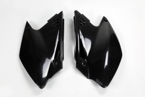UFO Zijnummerborden Zwart Kawasaki KX 250F 2006-2008