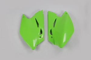 UFO Zijnummerborden Groen Kawasaki KX 450F 2006-2008