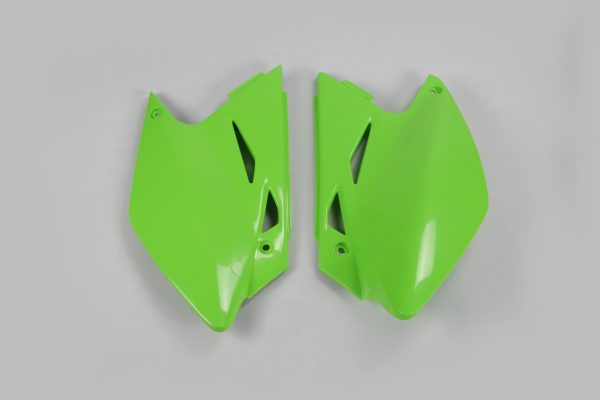 UFO Zijnummerborden Groen Kawasaki KX 450F 2006-2008