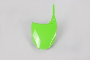 UFO voornummerplaat Groen Kawasaki KX 250F/450F 2009-2012