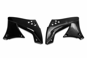 UFO radiator kappen Zwart Kawasaki KX 450F 2009-2011