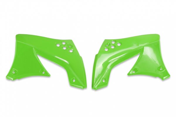 UFO radiator kappen Groen Kawasaki KX 450F 2009-2011