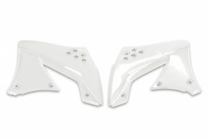 UFO radiator kappen Wit Kawasaki KX 450F 2009-2011