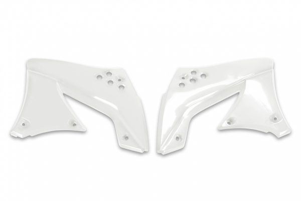 UFO radiator kappen Wit Kawasaki KX 450F 2009-2011