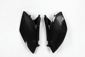 UFO Zijnummerborden Zwart Kawasaki KX 250F 2009-2012 & KX 450F 2009-2011