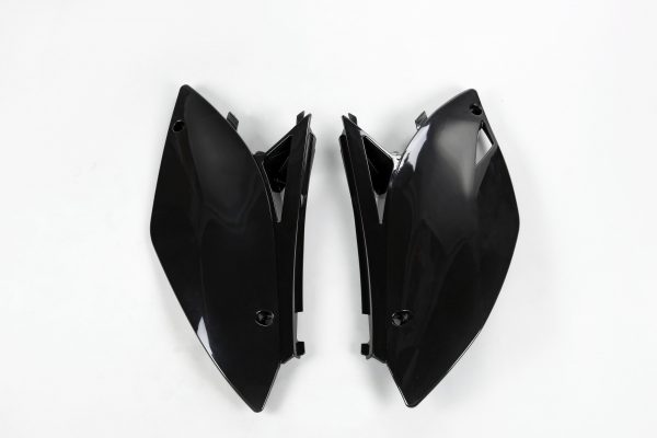 UFO Zijnummerborden Zwart Kawasaki KX 250F 2009-2012 & KX 450F 2009-2011