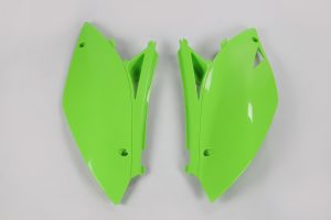 Racetech Zijnummerborden Groen Kawasaki KX 250F 2009-2012 & KX 450F 2009-2011