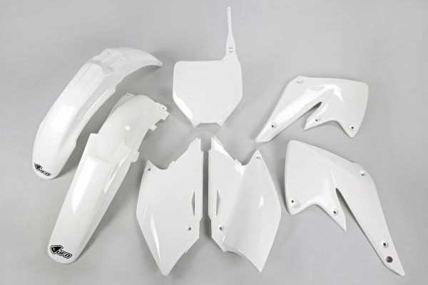 UFO plastic kit Wit Kawasaki KX 250F 2004-2005