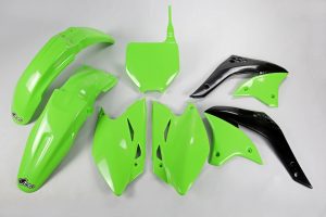 UFO plastic kit Groen Kawasaki KX 450F 2006-2008