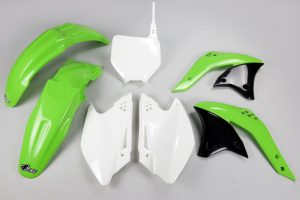 UFO plastic kit OEM 2007 Kawasaki KX 250F 2006-2008