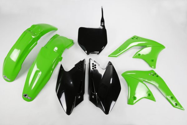 UFO plastic kit OEM 2008 Kawasaki KX 250F 2006-2008