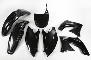 UFO plastic kit Zwart Kawasaki KX 450F 2009-2011