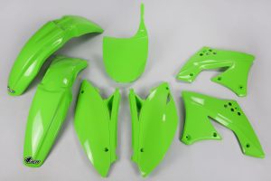 UFO plastic kit Groen Kawasaki KX 450F 2009-2011