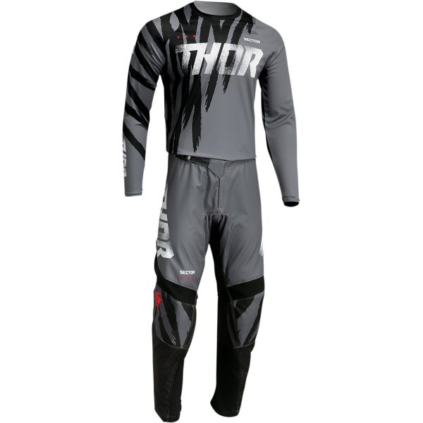 Thor Crossbroek Sector Tear Grijs / Zwart 2022 collectie - Afbeelding 2