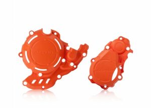Acerbis X-Power motorblok beschermers KTM oranje Gas Gas MC 250F 2021 & Husqvarna FC 250/350 2016- & KTM SX-F 250/350 2016-