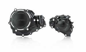 Acerbis X-Power motorblok beschermers Zwart Honda CRF 450R 2017-2020 & CRF 450RX 2019-2020