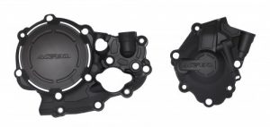 Acerbis X-Power motorblok beschermers Zwart Honda CRF 250R 2018- & CRF 250RX/300RX 2019-