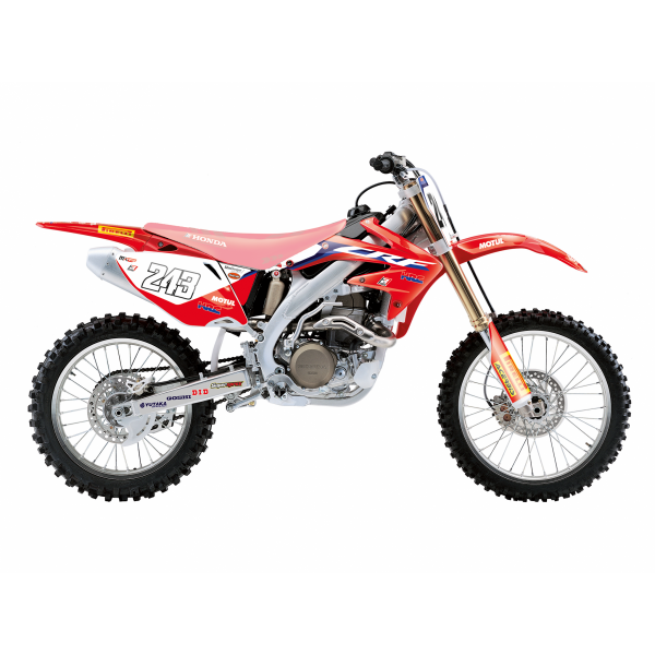 Blackbird stickerset Replica HRC 2020/2021 Honda CRF 450R 2005-2008 - Afbeelding 2