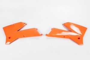 UFO radiator kappen Oranje KTM SX 125/250/450/525 05-06 & SX-F 250 06 & EXC 125/200/250/300 05-07