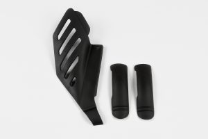 UFO frame beschermers zwart KTM SX 125/250 2005-2006 & EXC 125/200/250/300/450 2005-2007 & SX-F 250 2005-2006