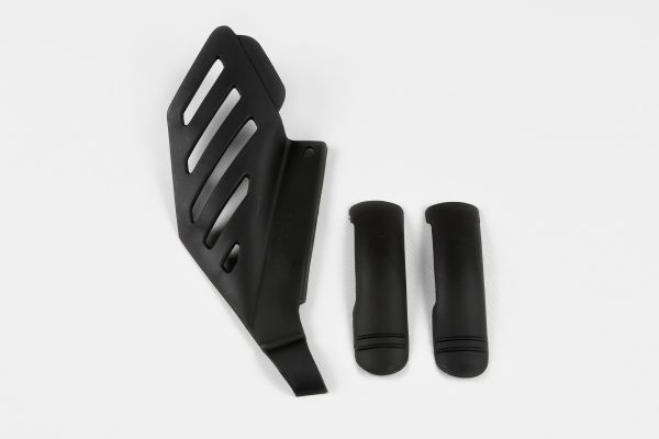 UFO frame beschermers zwart KTM SX 125/250 2005-2006 & EXC 125/200/250/300/450 2005-2007 & SX-F 250 2005-2006
