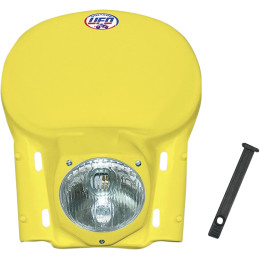 UFO koplamp plastic met lamp universeel Geel 1978-1988