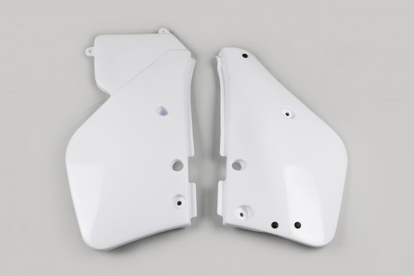UFO Zijnummerborden Wit Yamaha YZ 125 1987-1988 & YZ 250 1986-1987 & YZ 490 1986-1990