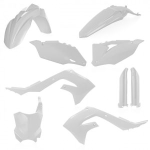 Acerbis full plastic kit Wit Kawasaki KX 250F 2021-2024 & KX 450F 2019-2023