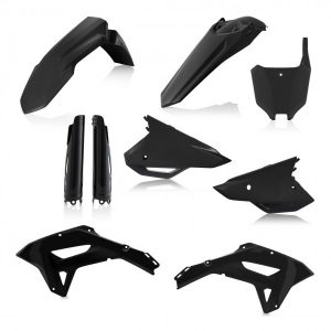 Acerbis plastic kit Zwart Honda CRF 250RX/300RX 2022- & CRF 450RX 2021-