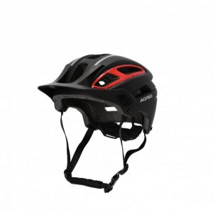 Acerbis DoubleP Mountainbike Helm Zwart / Rood