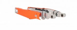 Acerbis teket magneet achterbrug bescherming Zilver / Oranje KTM EXC/F 125-500 2012-2022