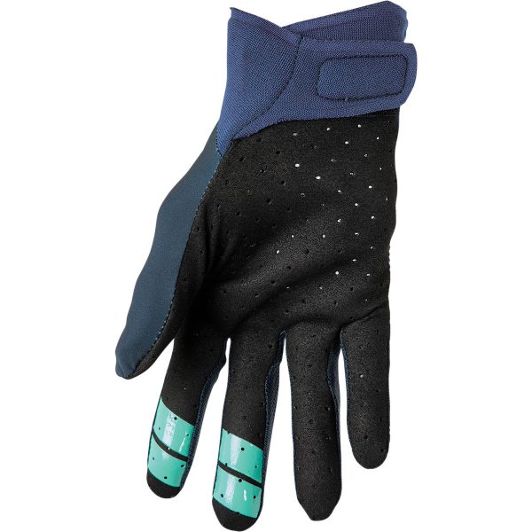 Thor 2022 Maat L Agile Hero cross handschoenen volwassen midnight / mint - Afbeelding 2