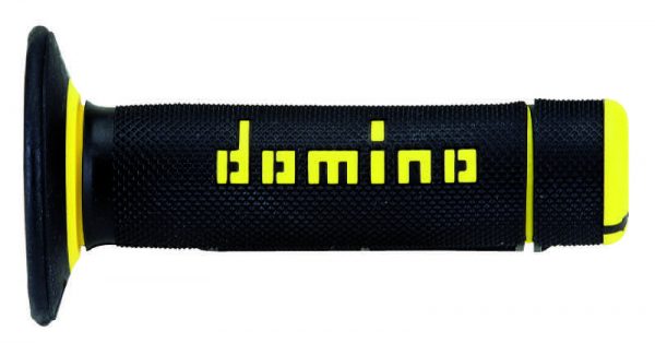 Domino handvaten Waffle X-treme Zwart / Geel