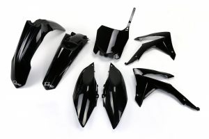 UFO plastic kit Zwart Honda CRF 250R 2014-2017 & CRF 450R 2013-2016