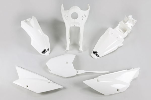 UFO plastic kit Wit Kawasaki KLX 110 2010-