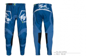 FM 2022 Xpro cross Broek Blauw / Wit X29
