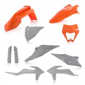 Cycra plastic kit Oranje / Grijs met koplamp plastic KTM EXC/EXC-F 250/300/350/450/500 20-