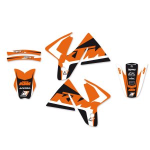 Blackbird Dream 4 stickerset 3 delig KTM SX/EXC 125-540 1998-2000