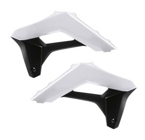 Polisport radiator kappen Wit/Zwart SHERCO SE-R/SEF-R 2017-2021